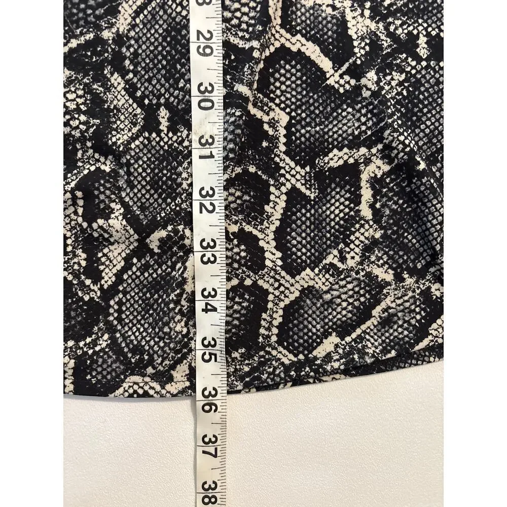 Show Me Your Mumu Midi Dress Women’s Sz Medium Snakeprint A-line Oversized - Picture 7 of 8
